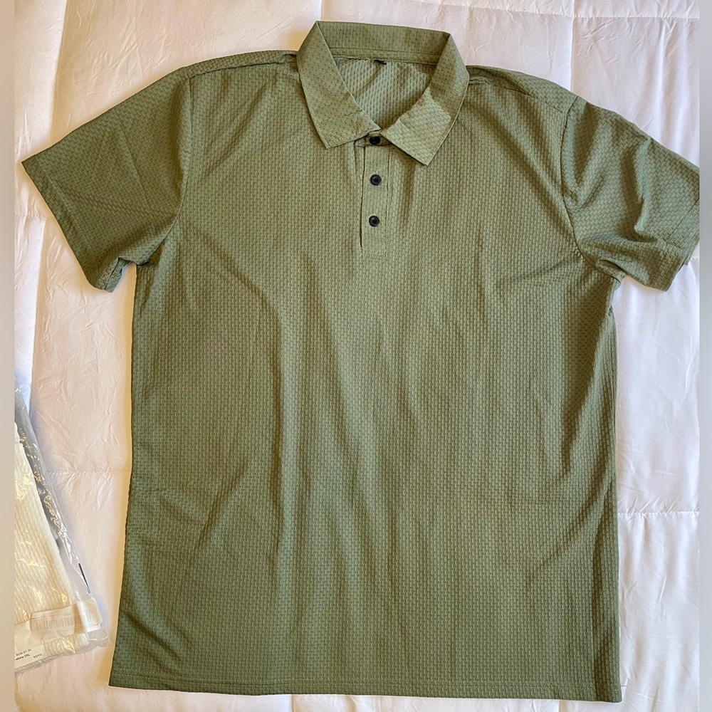 Olive Green Men's Polo Shirt